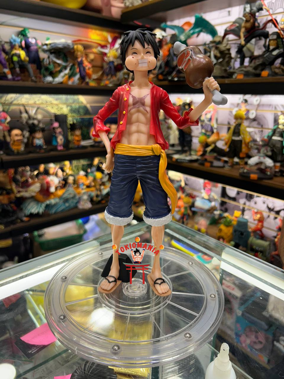 Figura Luffy x3 Cabezas