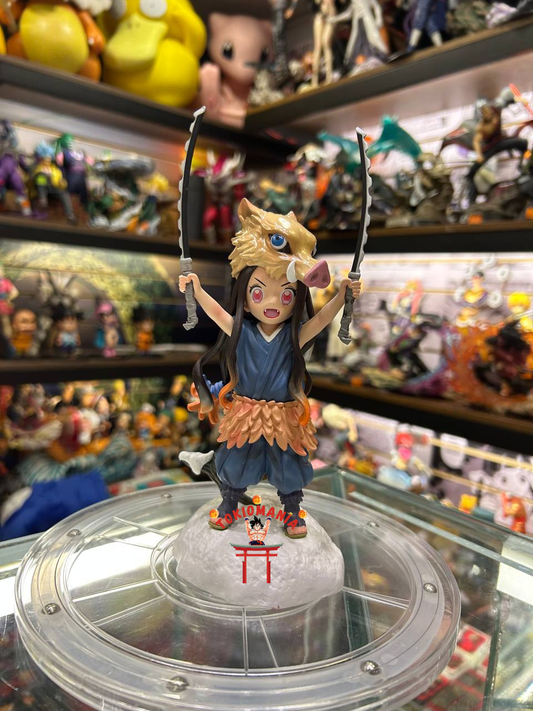 Figura Nezuko x Inosuke