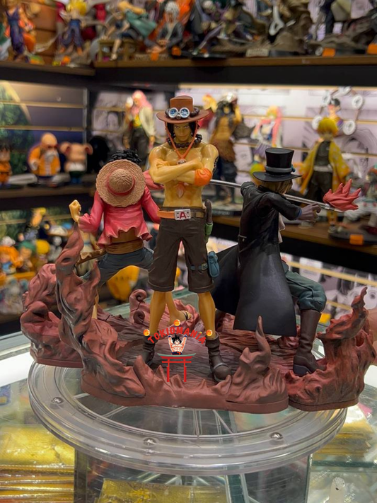 Figura Luffy & Ace & Sabo