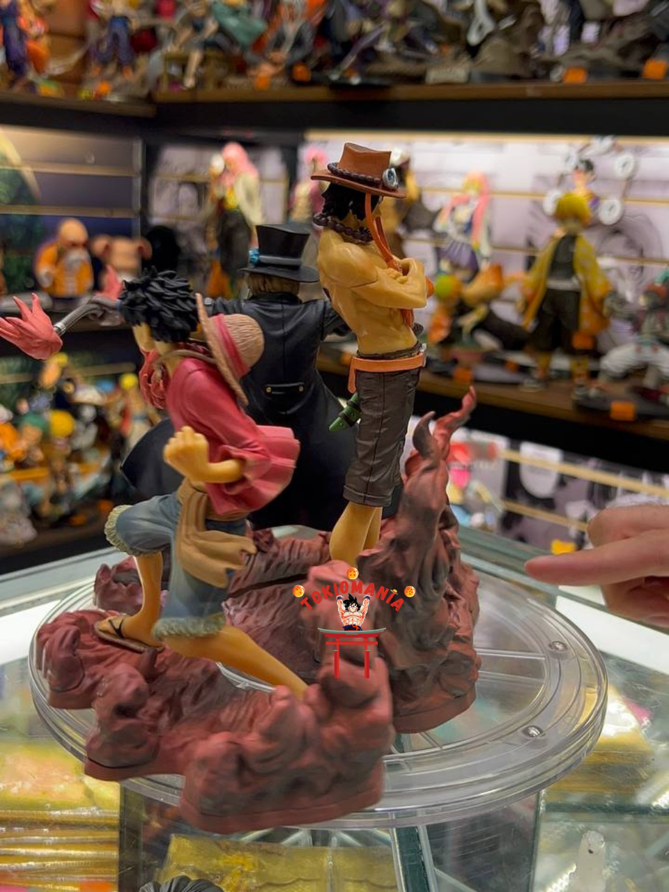 Figura Luffy & Ace & Sabo