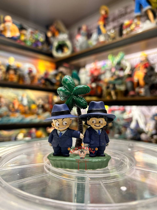 Figura Goku y Krillin Traje