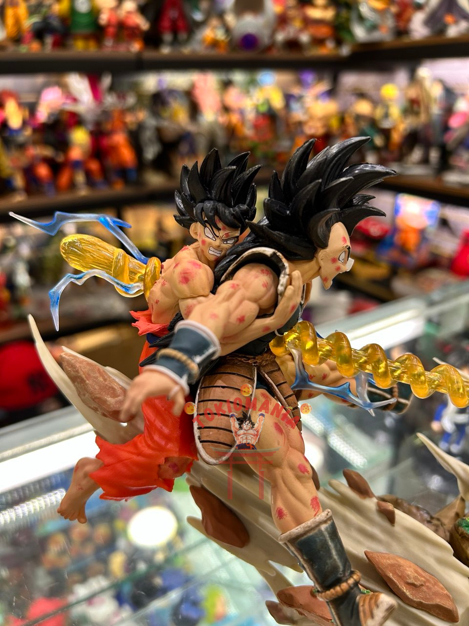 Figura Raditz, Goku, Piccolo