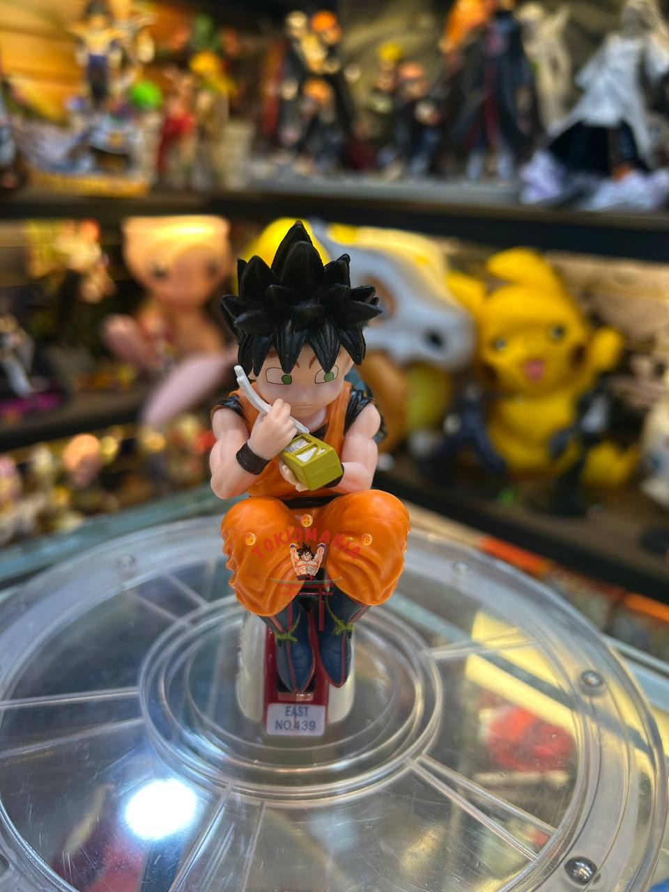Figura Goku & Gohan Moto