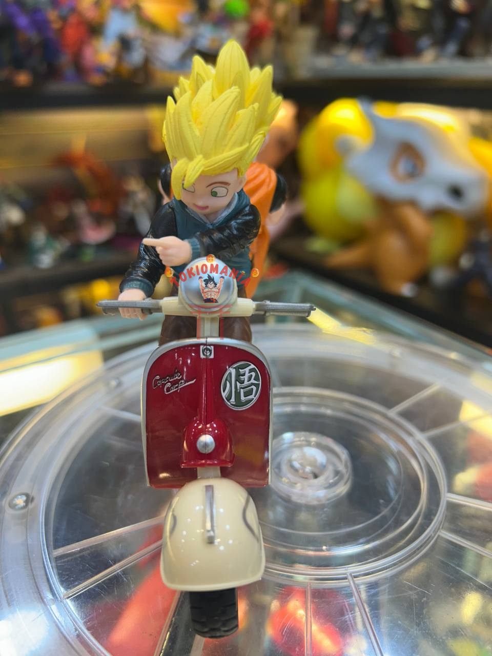 Figura Goku & Gohan Moto