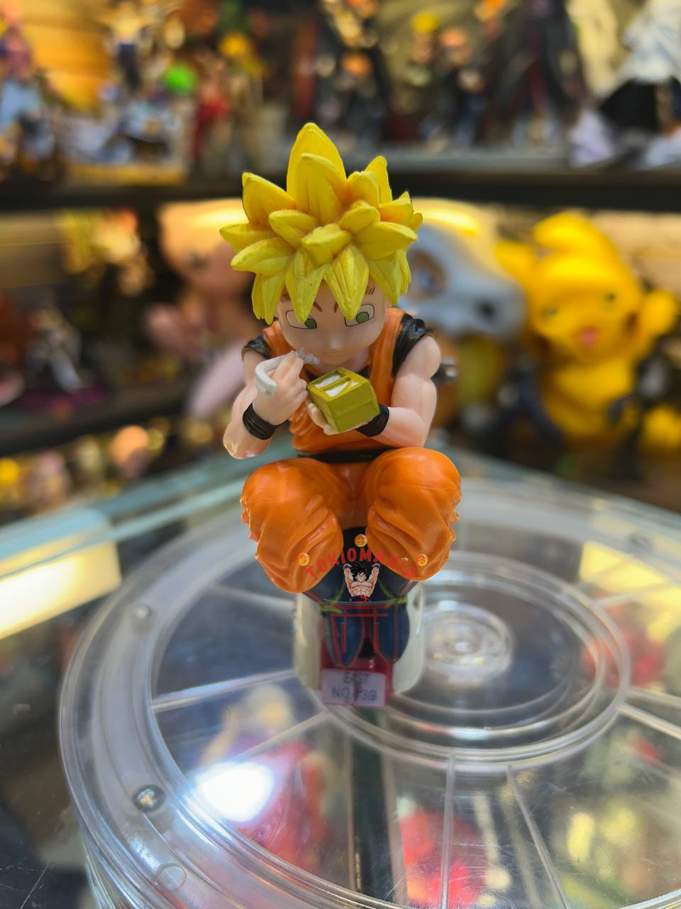 Figura Goku & Gohan Moto