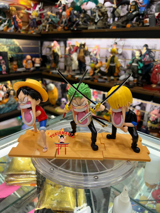 Figura Luffy & Zoro & Sanji
