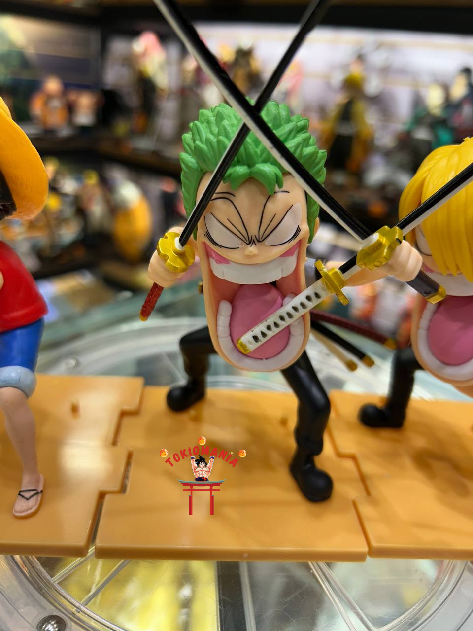 Figura Luffy & Zoro & Sanji