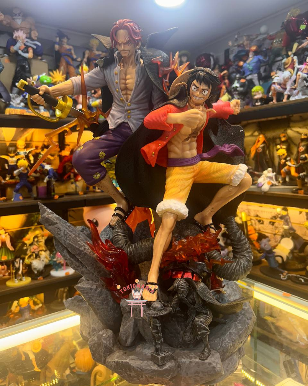 Figura Luffy & Shanks