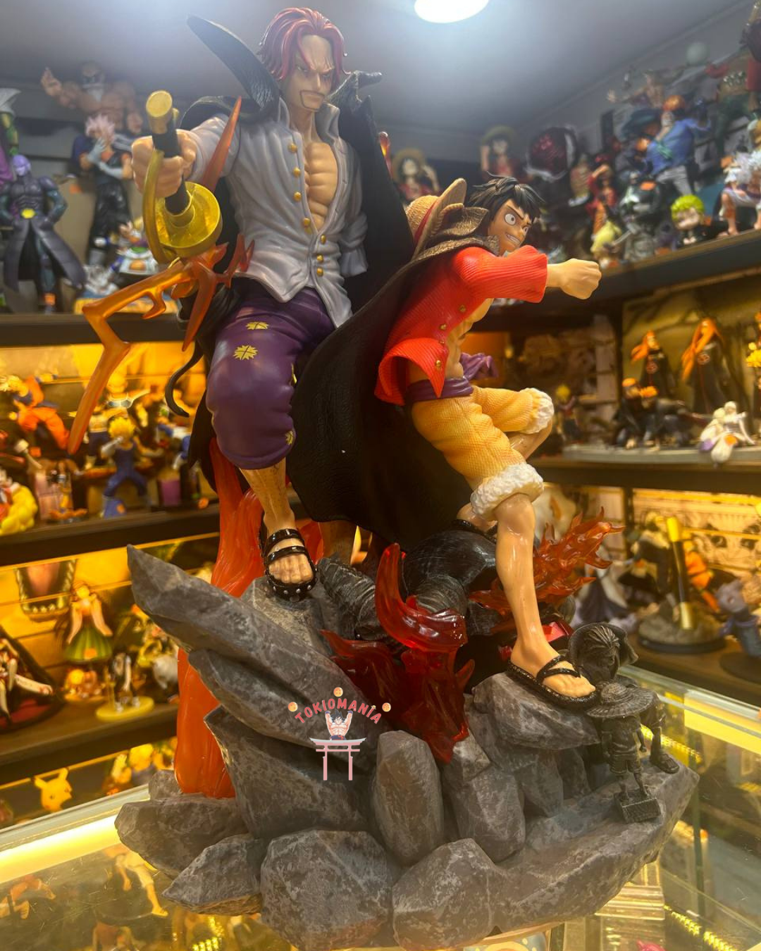 Figura Luffy & Shanks