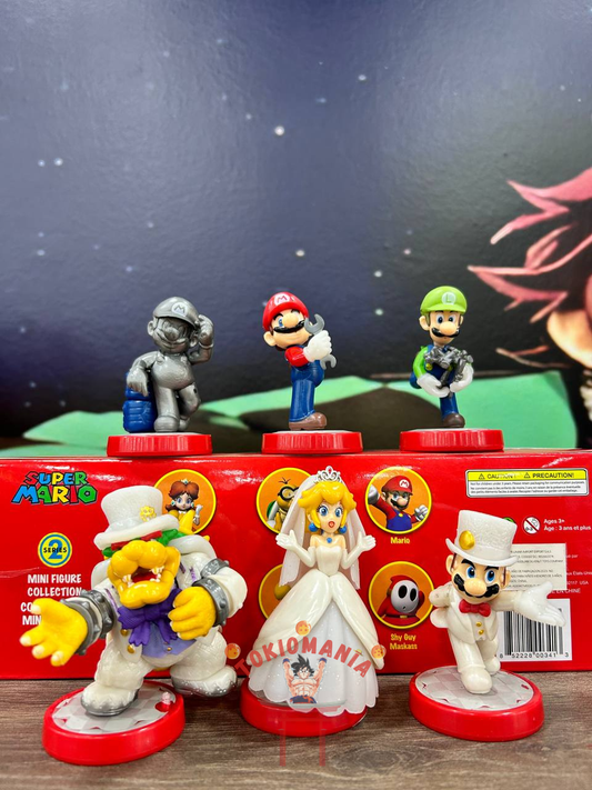 Colección Mario Bros Boda x6